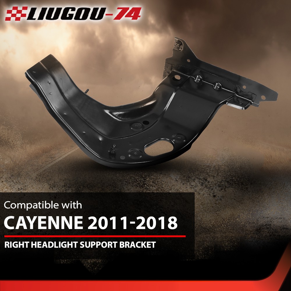 Headlight Support Bracket Front Passenger Side Fit For 2011-2018 Porsche Cayenne