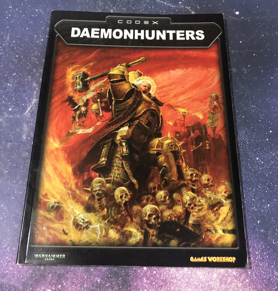 Warhammer 40K Codex: Daemonhunters GW 2003 RPG  Guide Book