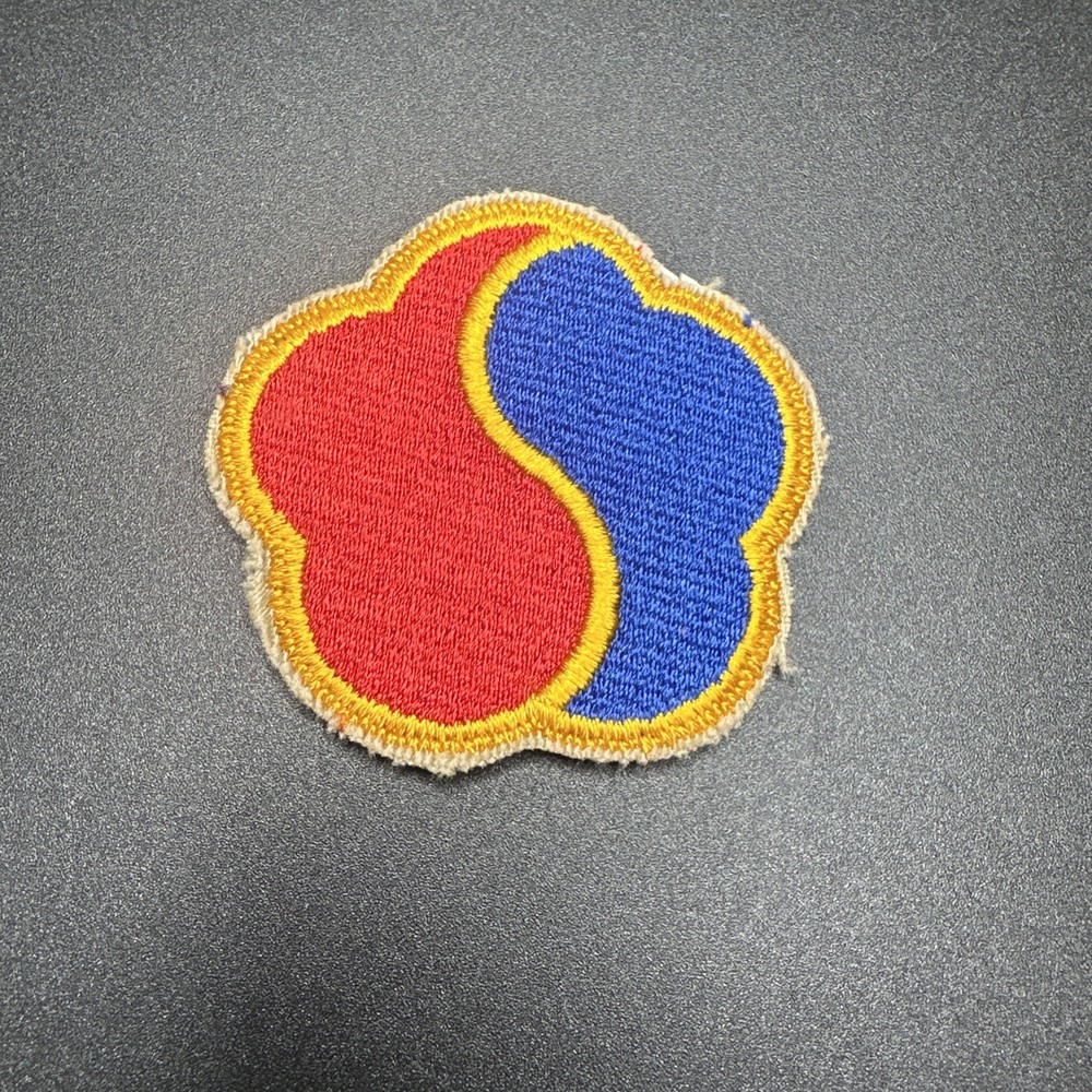 ORIGINAL MILITARY PATCH SEW ON WW2 ERA US ARMY 19TH SUPPORT COMMAND 1940’s