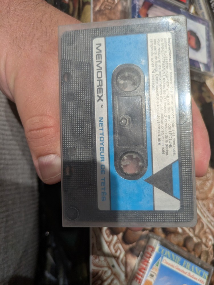 Memorex Cassette Tape Head Cleaner