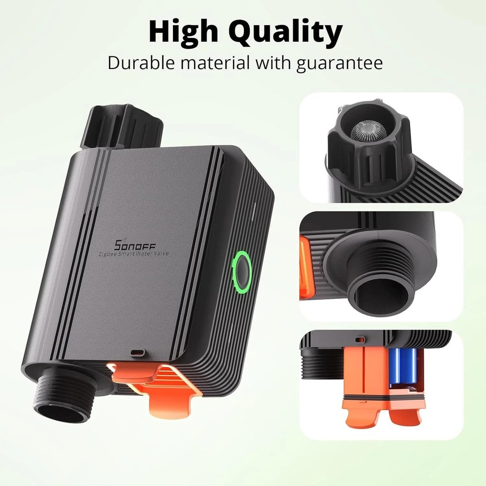SONOFF SWV Zigbee 3.0 Smart Water Valve Automatic Irrigation IP55 Remote Control