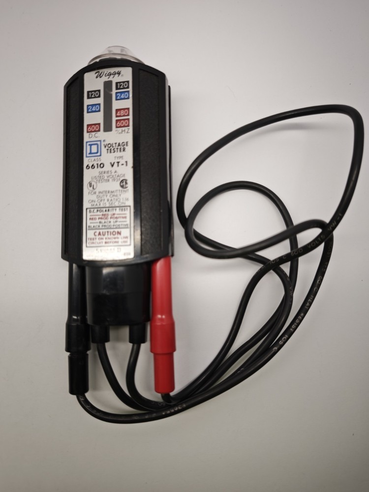 Square D Wiggy, Voltage Tester Class 6610; Type VT-1