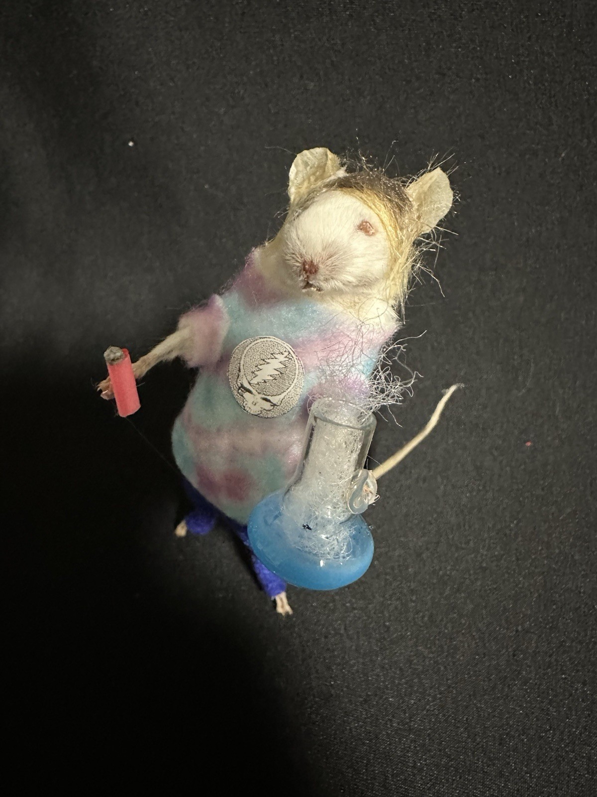 Taxidermy Mouse Stoner Hippie Mouse Oddities Curiosities Taxidermy Art