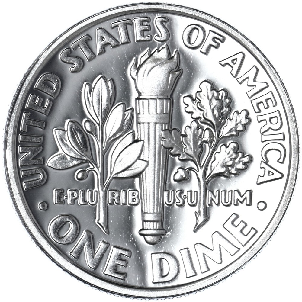 1999 S Roosevelt Dime Gem DCam Proof 90% Silver