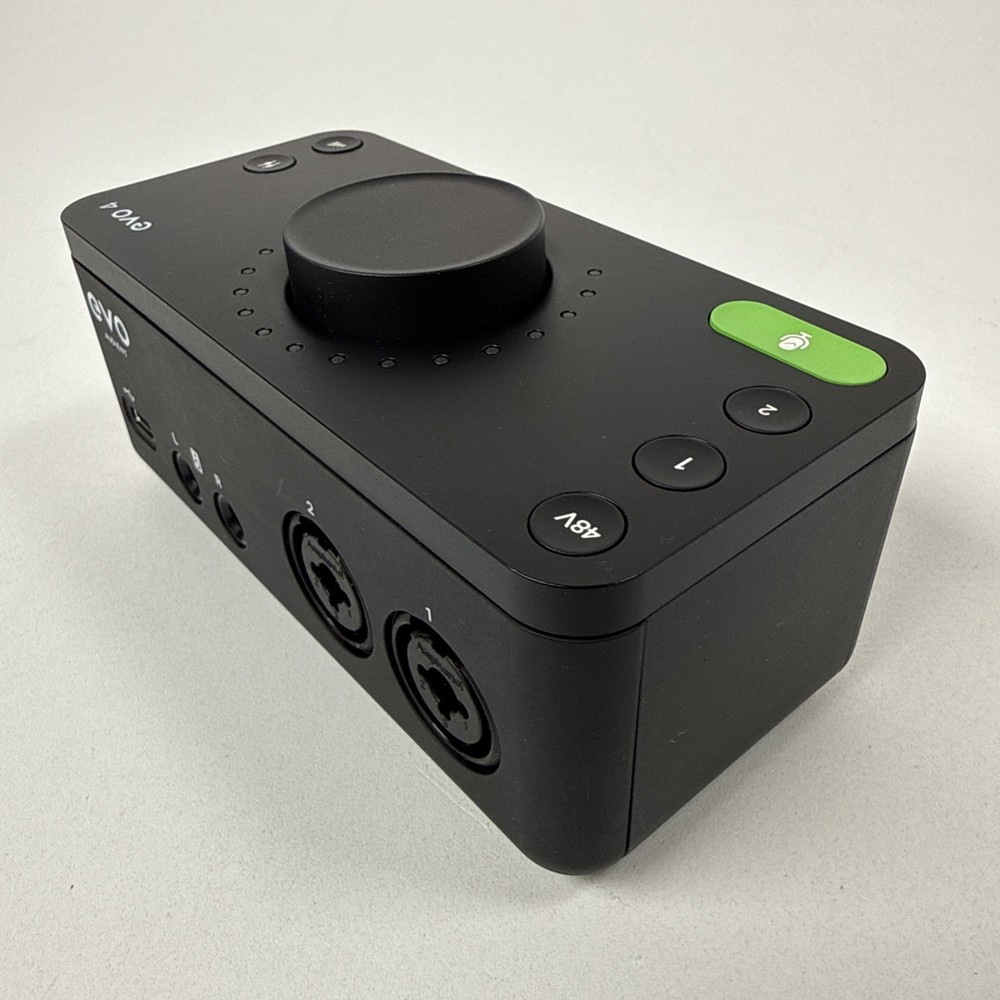 Audient EVO 4 USB Audio Interface Working No Cable Interface Only