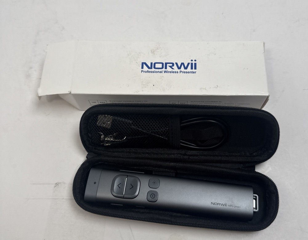 Norwii N97s Green TV Screen Presentation Clicker