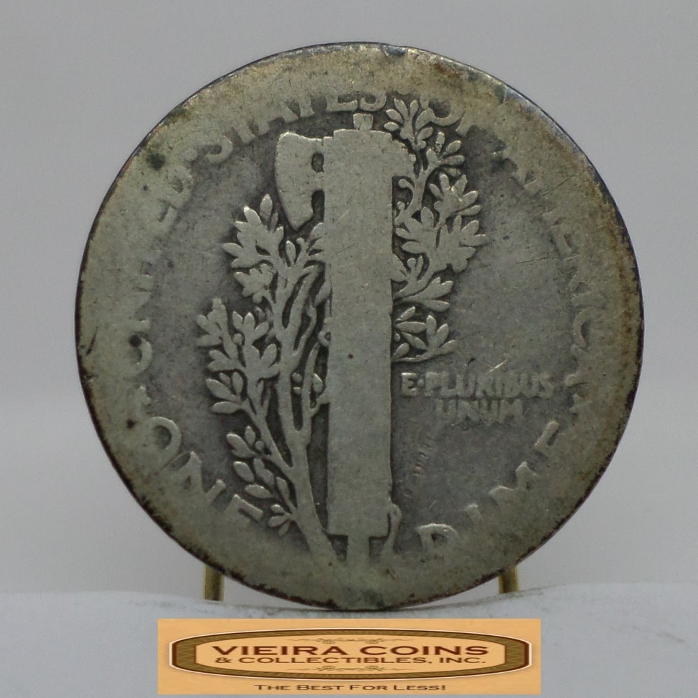 1921 KEY DATE Mercury Silver Dime - #C55670NQ