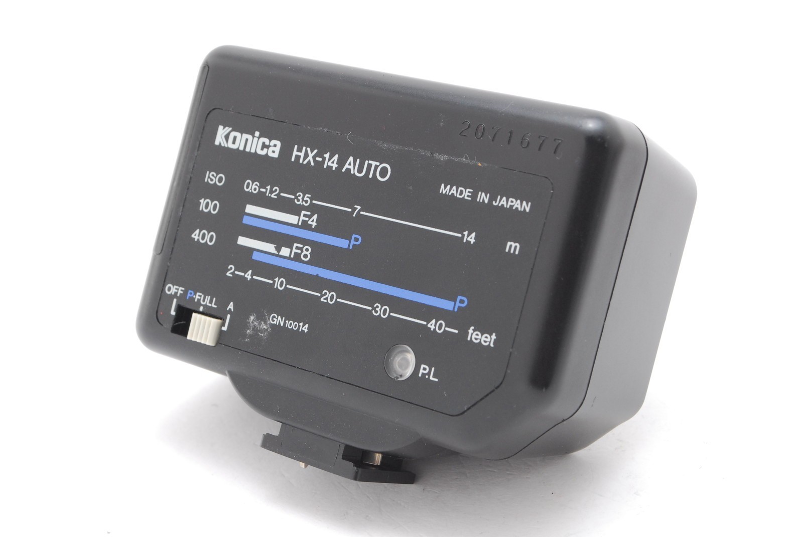 [NEAR MINT] Konica HX-14 AUTO Flash Unit Case for Konica Film Camera FROM JAPAN
