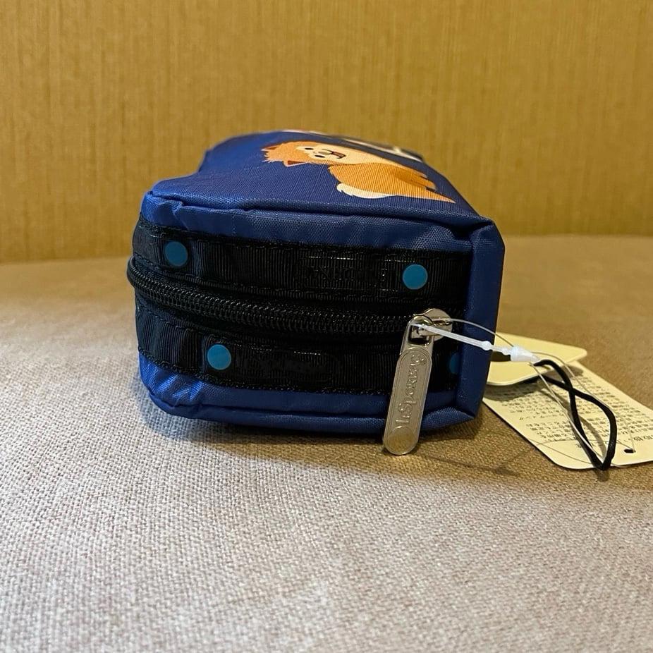Lesportsac Dog Rectangular Cosmetic Bag NWT