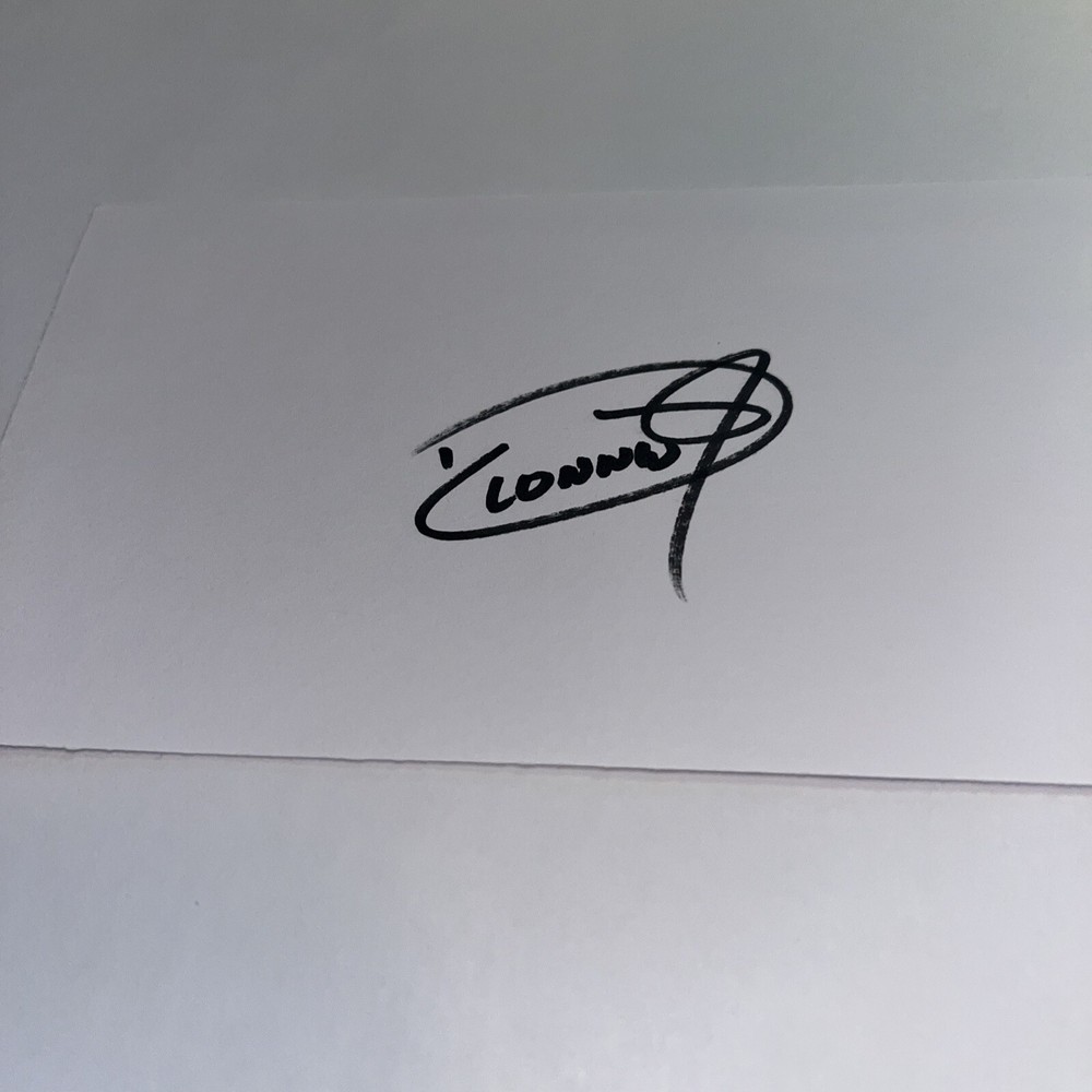 Dionne Warwick Legendary Singer Signed 3x5 Index Card