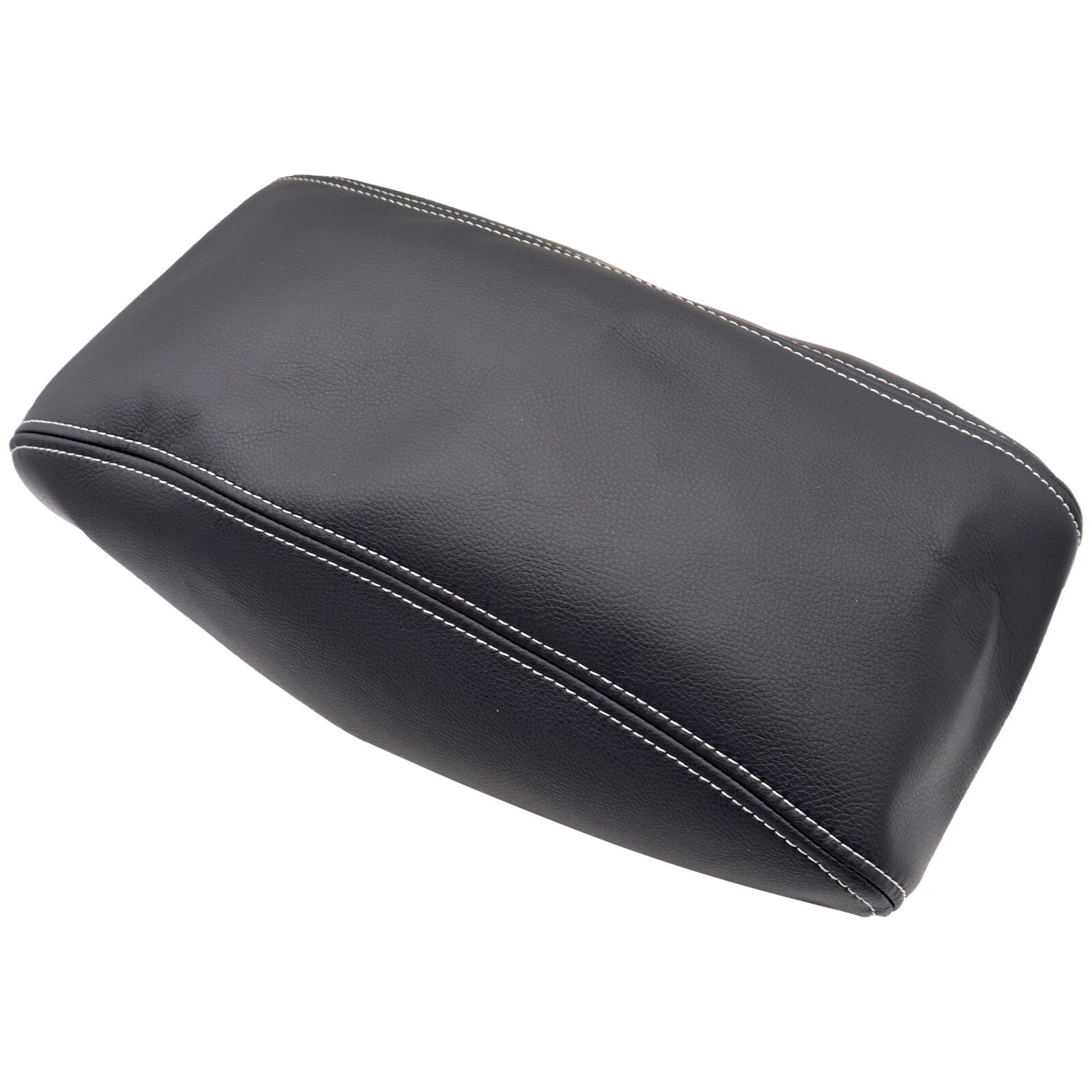 For 2011-2019 Jeep Grand Cherokee Leather Center Console Lid Armrest Cover Black