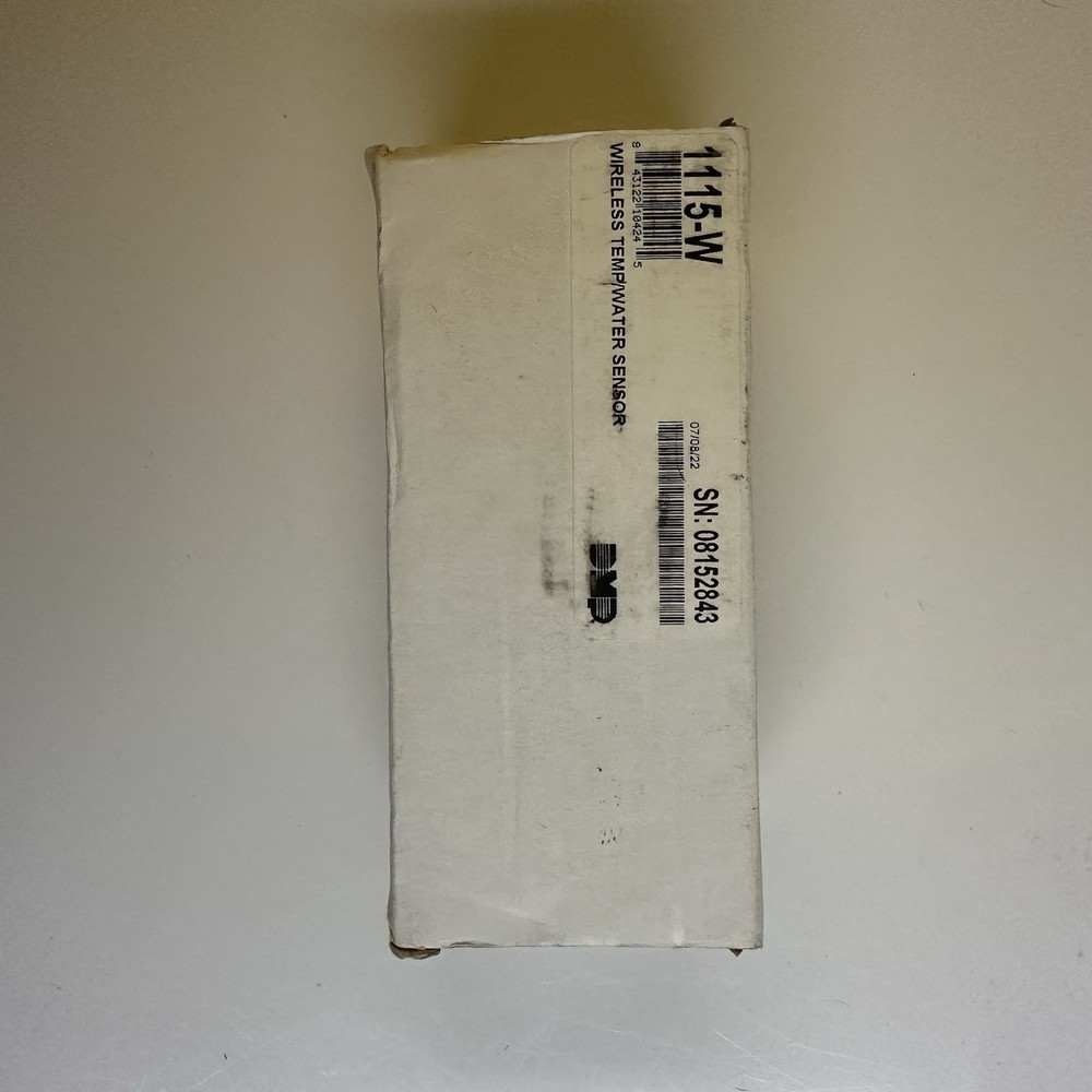 DMP 1115-W Wireless Temperature Sensor & Flood Detector Transmitter New Open Box