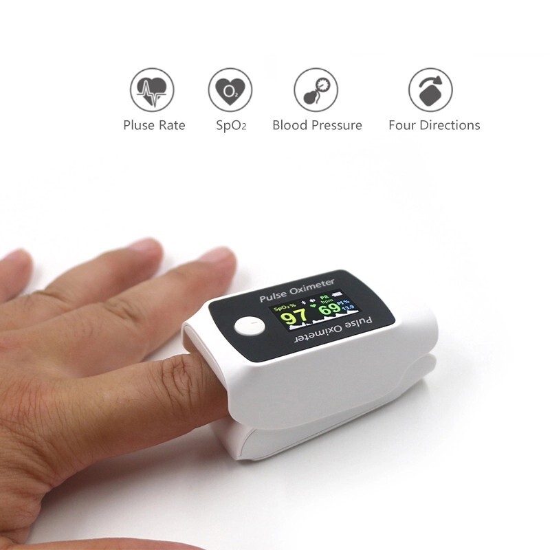 Bluetooth remote Berry 2-in-1 pulse oximeter finger clip type