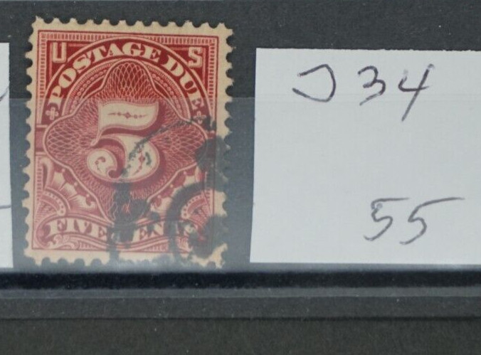 US #34 used