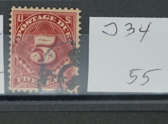 US #34 used