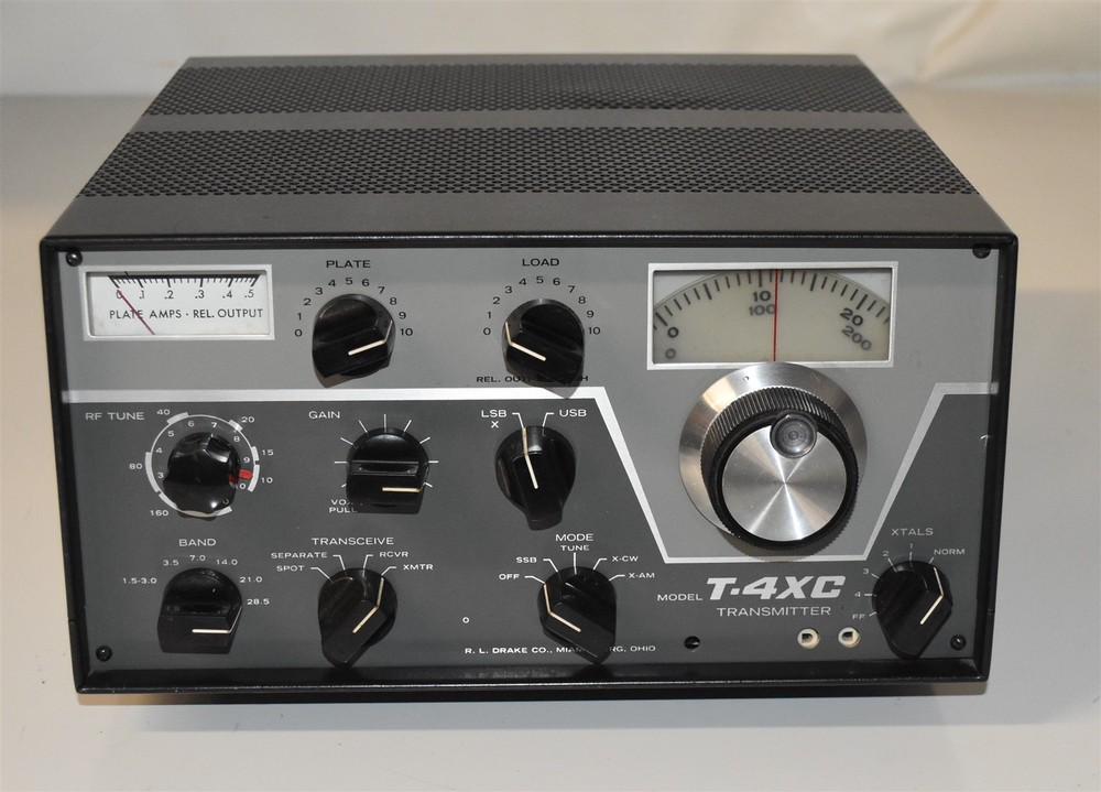 DRAKE T-4XC HF TRANSMITTER VERY CLEAN AND WORKING