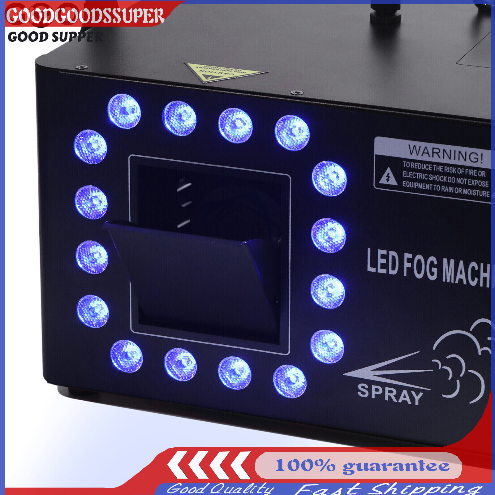 1500W Low Profile Hazer Haze Smoke Machine DMX Theater DJ Party Stage Effect