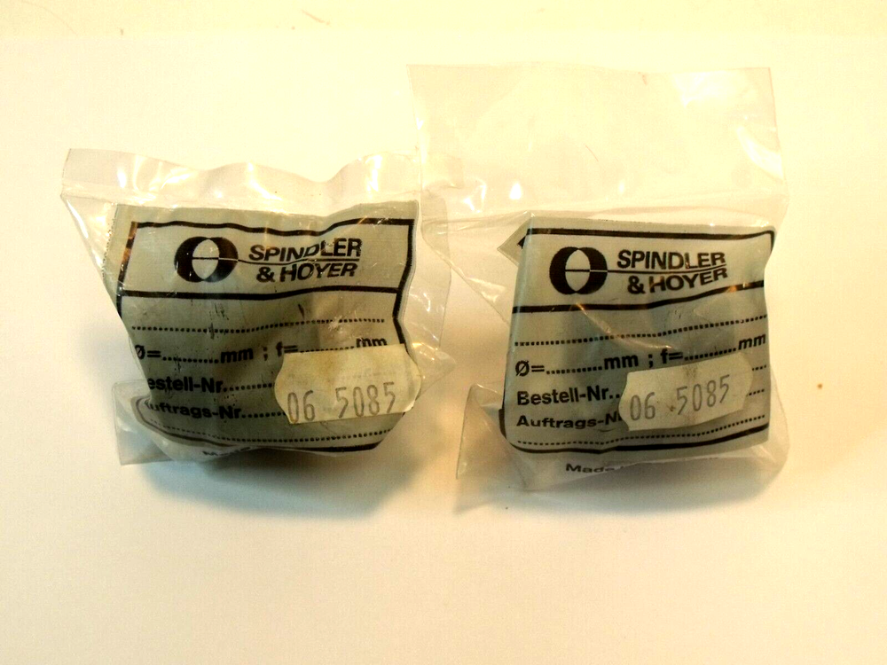 (2) NIB Spindler & Hoyer 06-5085 Adjustable Platform Inserts