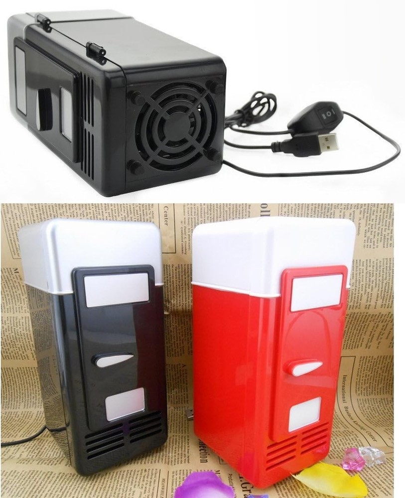 Portable Mini Fridge with USB - Eco-Friendly Cooling & Heating for Cans
