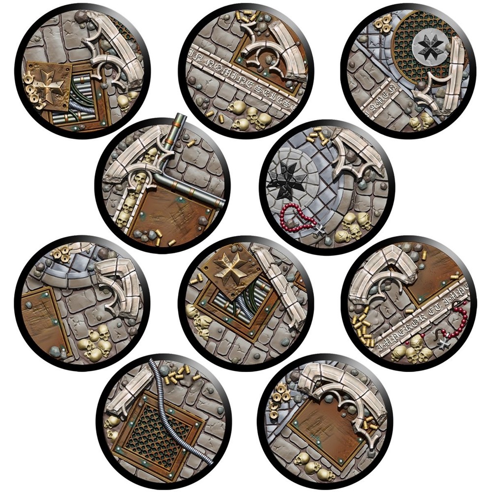 IMPERIAL TEMPLAR BASE SET (32MM) X10