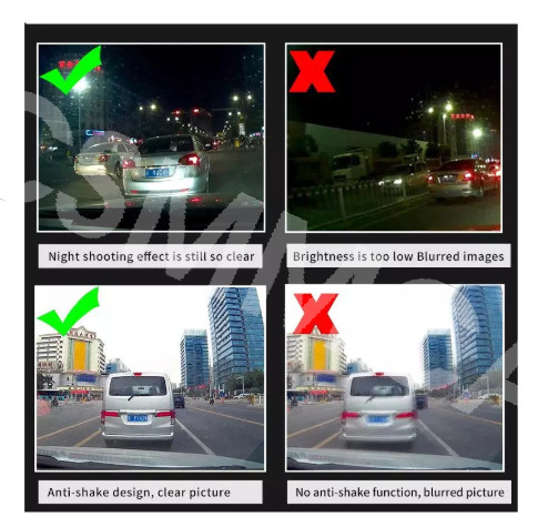 HD Car DVR Dash Cam Driving Recorder Camera Night Vision G-sensor Loop Recording