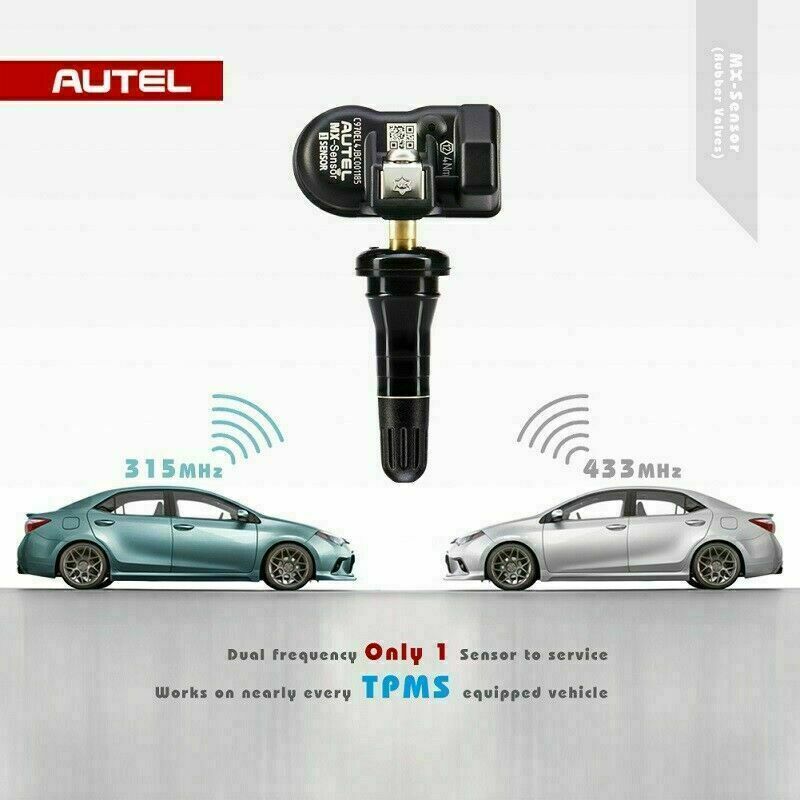 Autel TPMS MX-Sensor 315MHz 433MHz Universal Programmable Tire Pressure Sensor