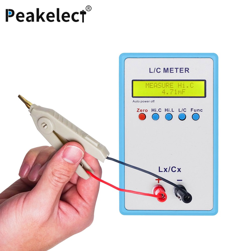 Handheld LC Inductance Capacitance Measuring Instrument High Precision Inductor