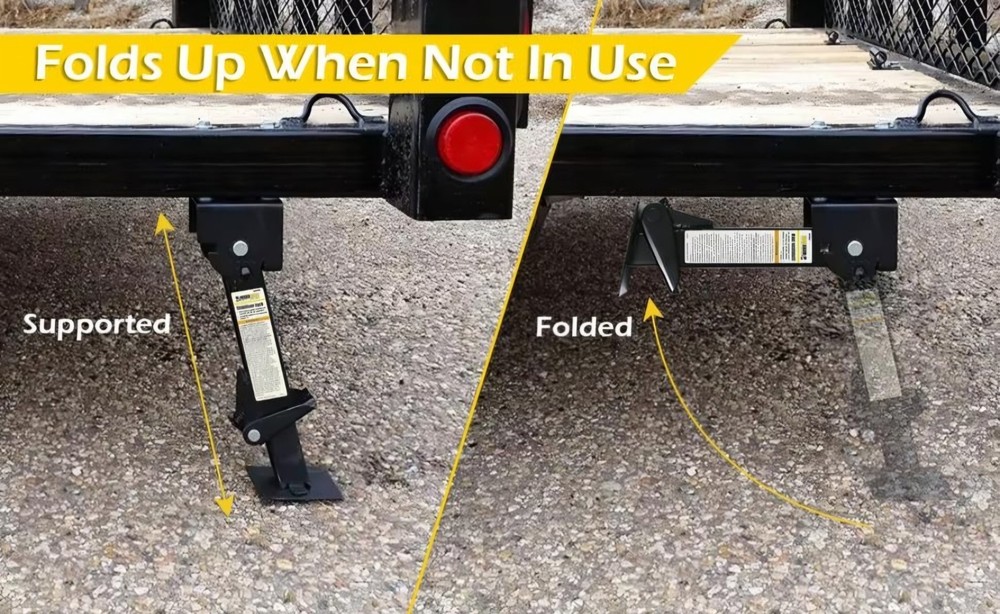 Winmax Pair Trailer Stabilizer Jacks Telescoping WT01Z5860DS