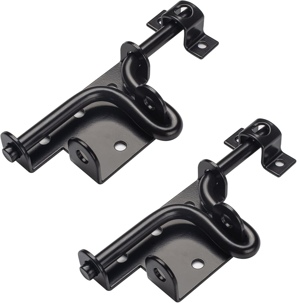 Heavy Duty Sliding Gate Latch with Padlock Hole – 2 Pack