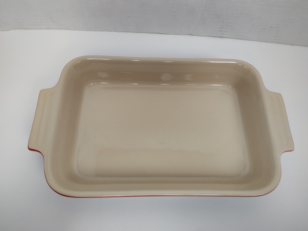 Fire Red Le Creuset Approx 10x7 Baking Pan