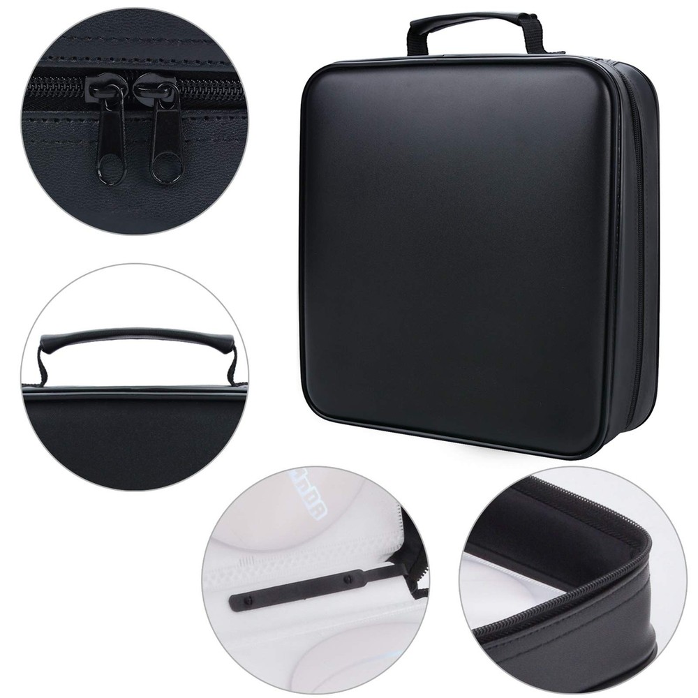 TIMCORR CD Case DVD Holder Storage: 320 Capacity 320, Black