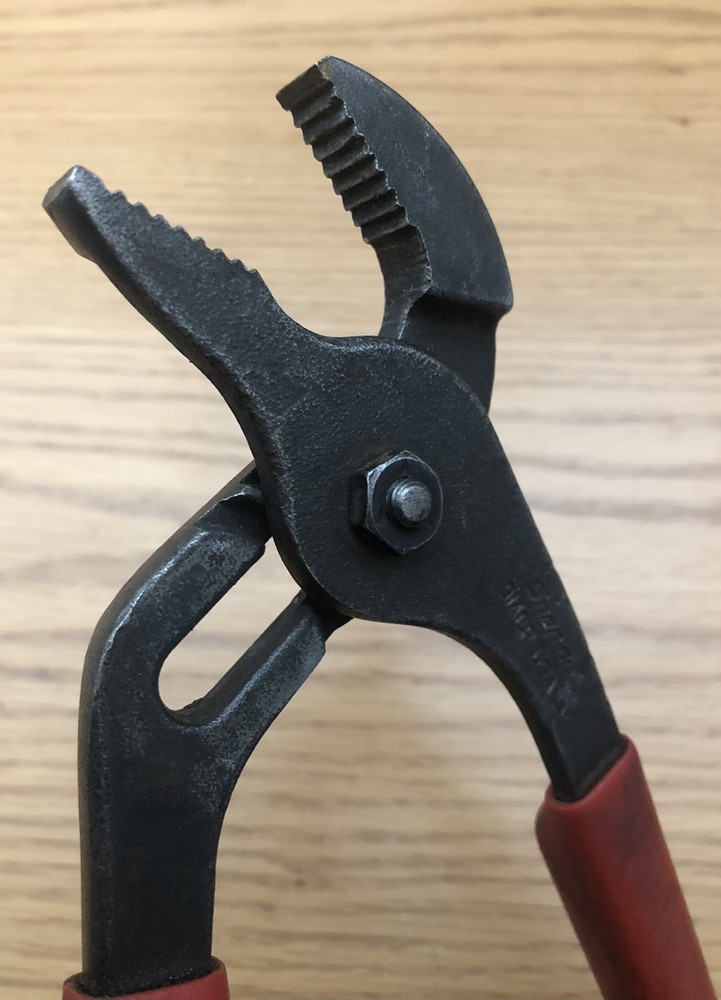 Snap-On Tools 91ACP 9" Adjustable Joint Interlocking Channel Pliers USA