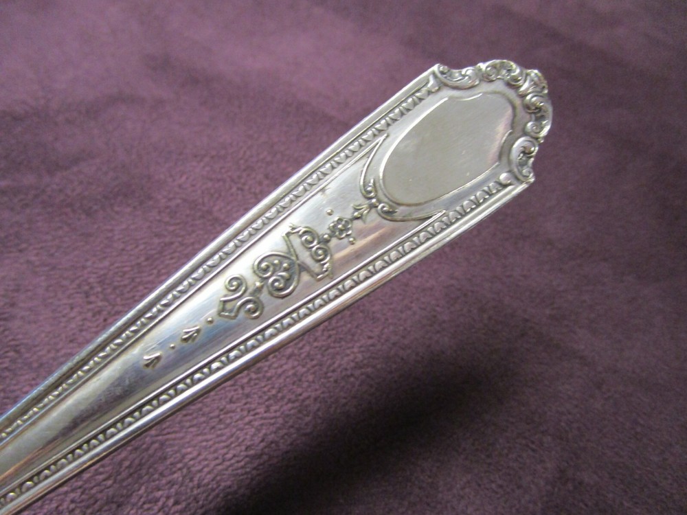 STANDARD SILVER PLATE CO. ONE Silverplate 3 Serving Pcs No Monograms