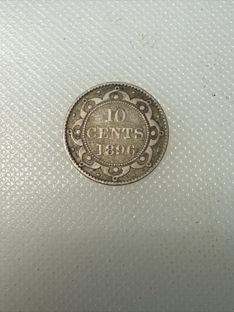 1896 Newfoundland 10 Cent TS