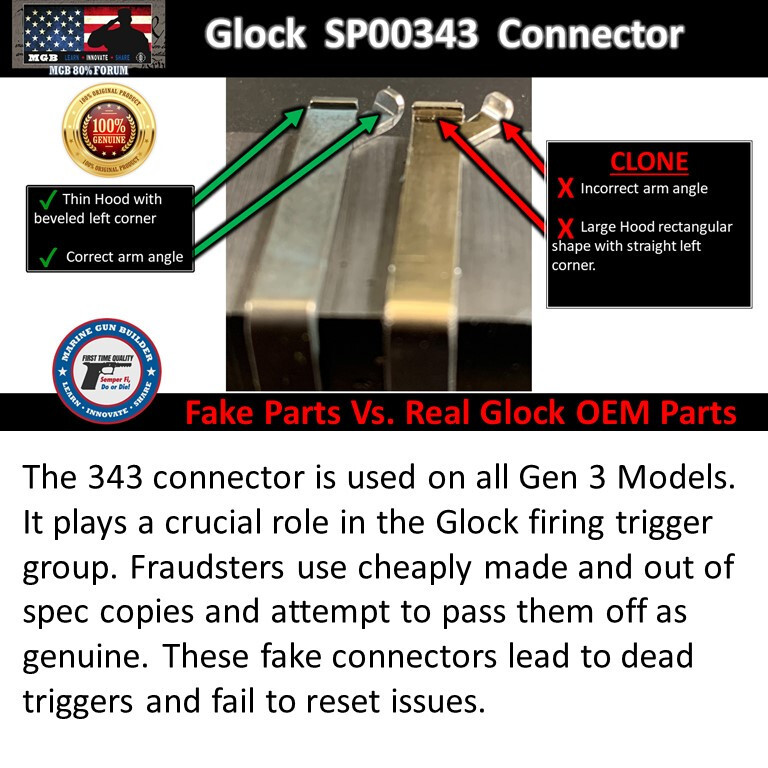 Glock 26 Lower Part Kit Gen 3 OEM G26 LPK Complete
