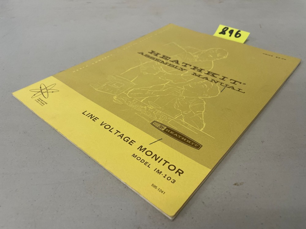 Vintage Heathkit IM-103 Assembly Manual – Instruction Guide