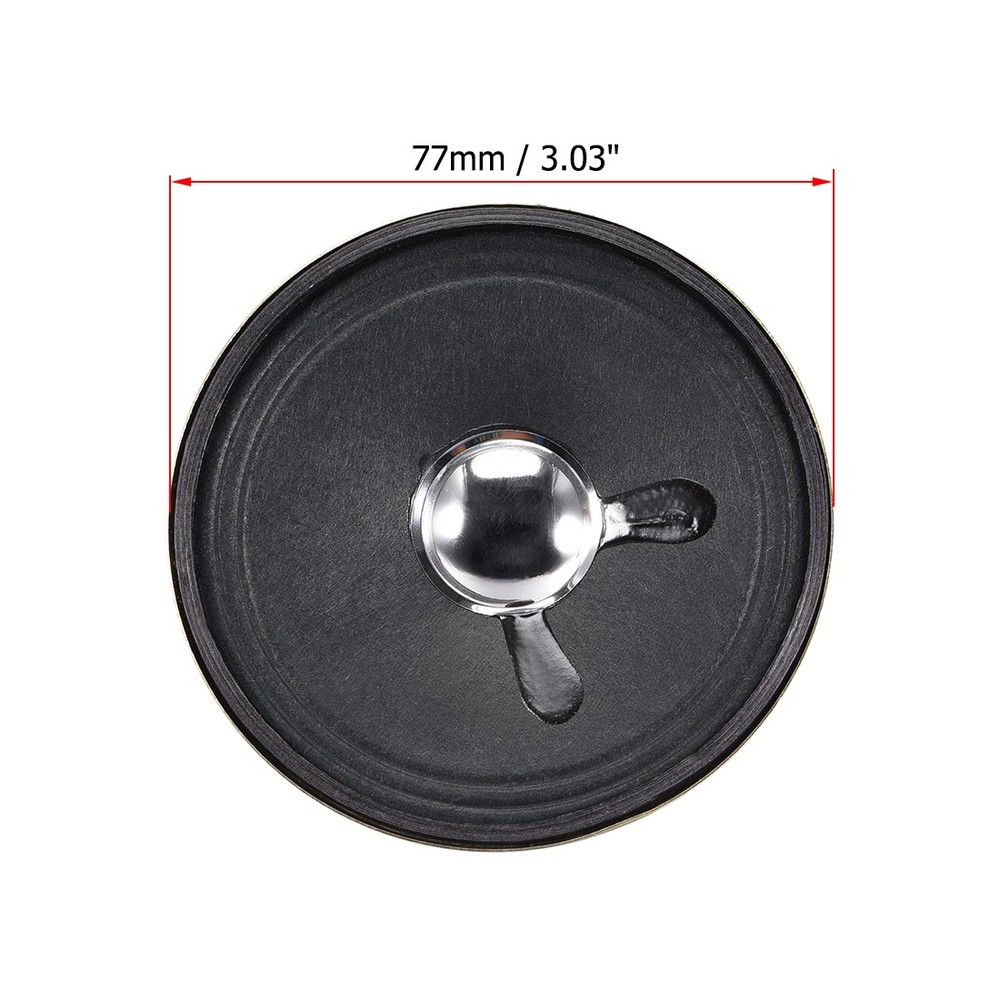 3W 8 Ohm Micro Internal Speaker Magnet Loudspeaker 77mm Dia
