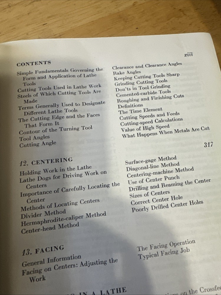 Machine Tool Operation Manual