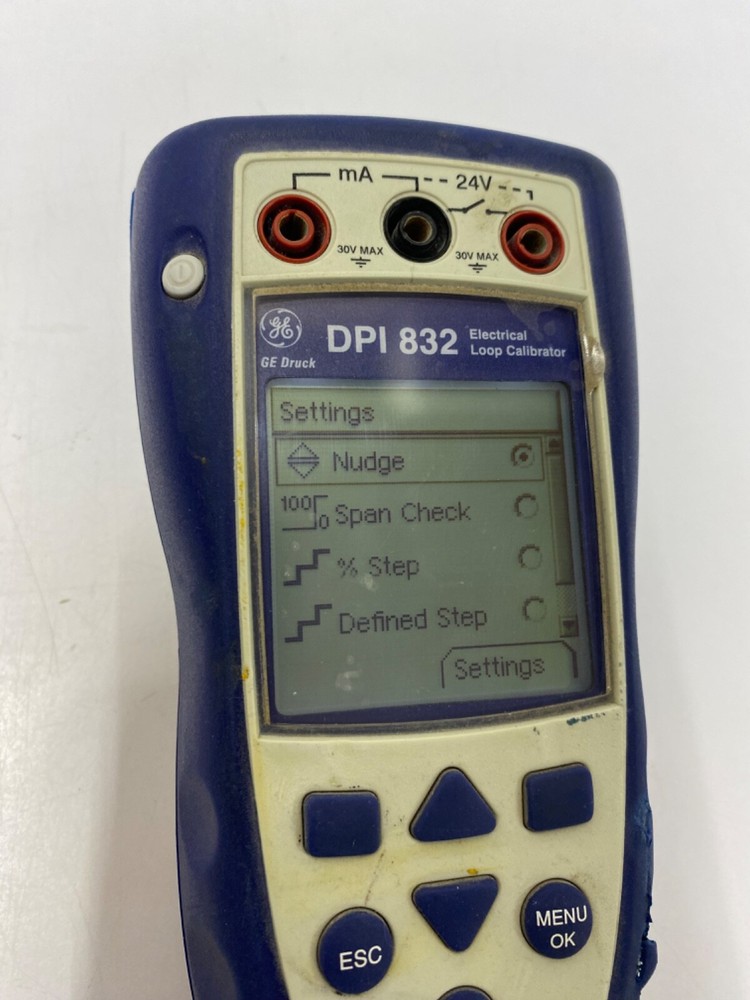 GE DRUCK DPI 832 Electrical Loop Calibrator