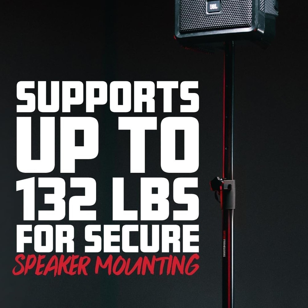 Subwoofer Speaker Stand with 125 lbs Load Capacity - Adjustable Height