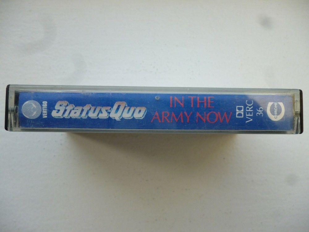 STATUS QUO - IN THE ARMY NOW - CASSETTE