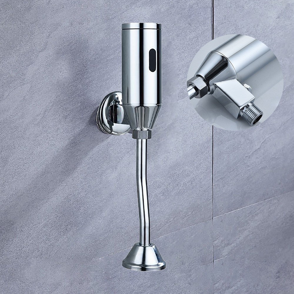 Urinal Valve Bathroom Toilet Intelligent Automatic Sensor Touchless Wall Mounted