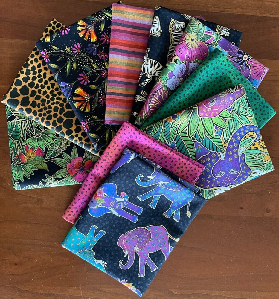 Laurel Burch***EARTH SONG*** 10 FAT QUARTERS