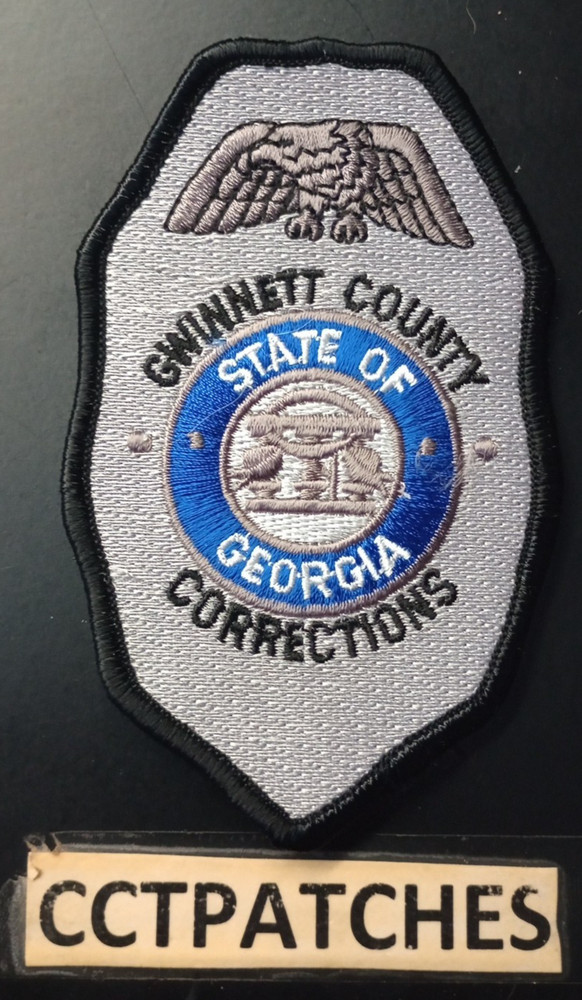 GWINNETT COUNTY, GEORGIA CORRECTIONS SHOULDER PATCH GA