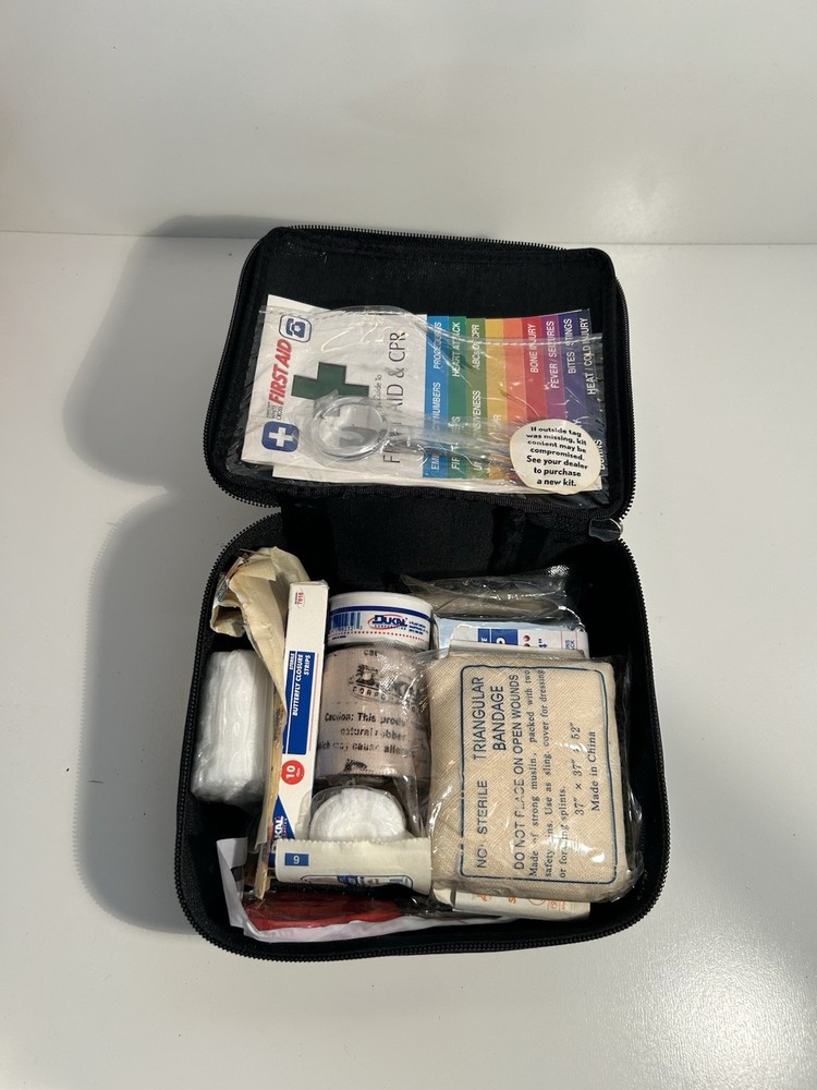 Lexus First Aid Kit Leather Black Oem