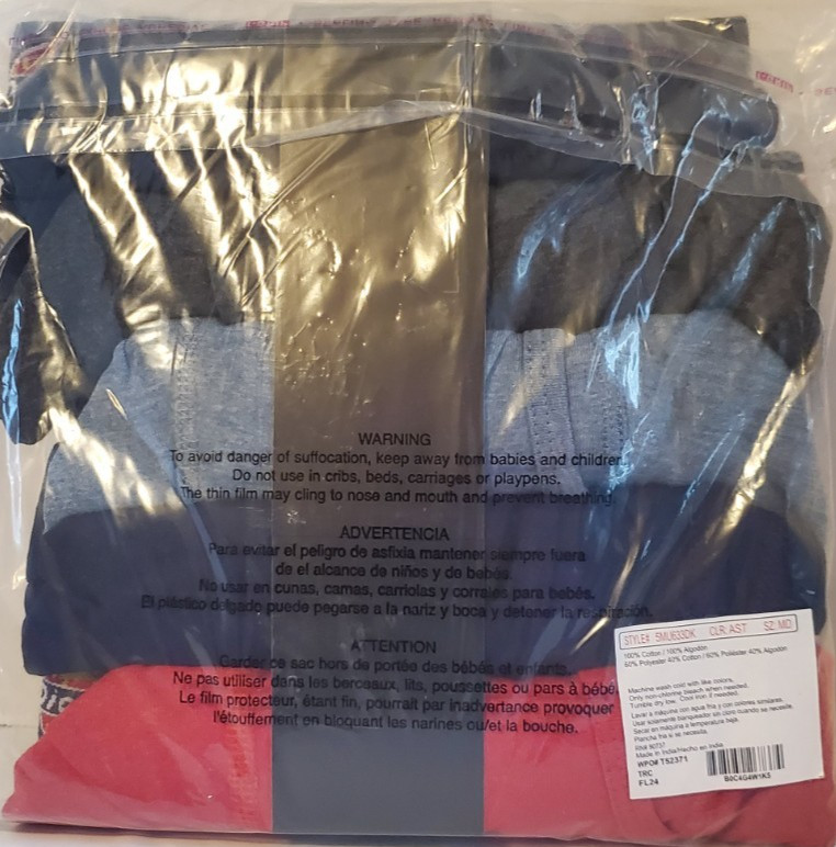 Dickies Boxer Briefs Mens Medium, 5 Pack , Assorted Colors