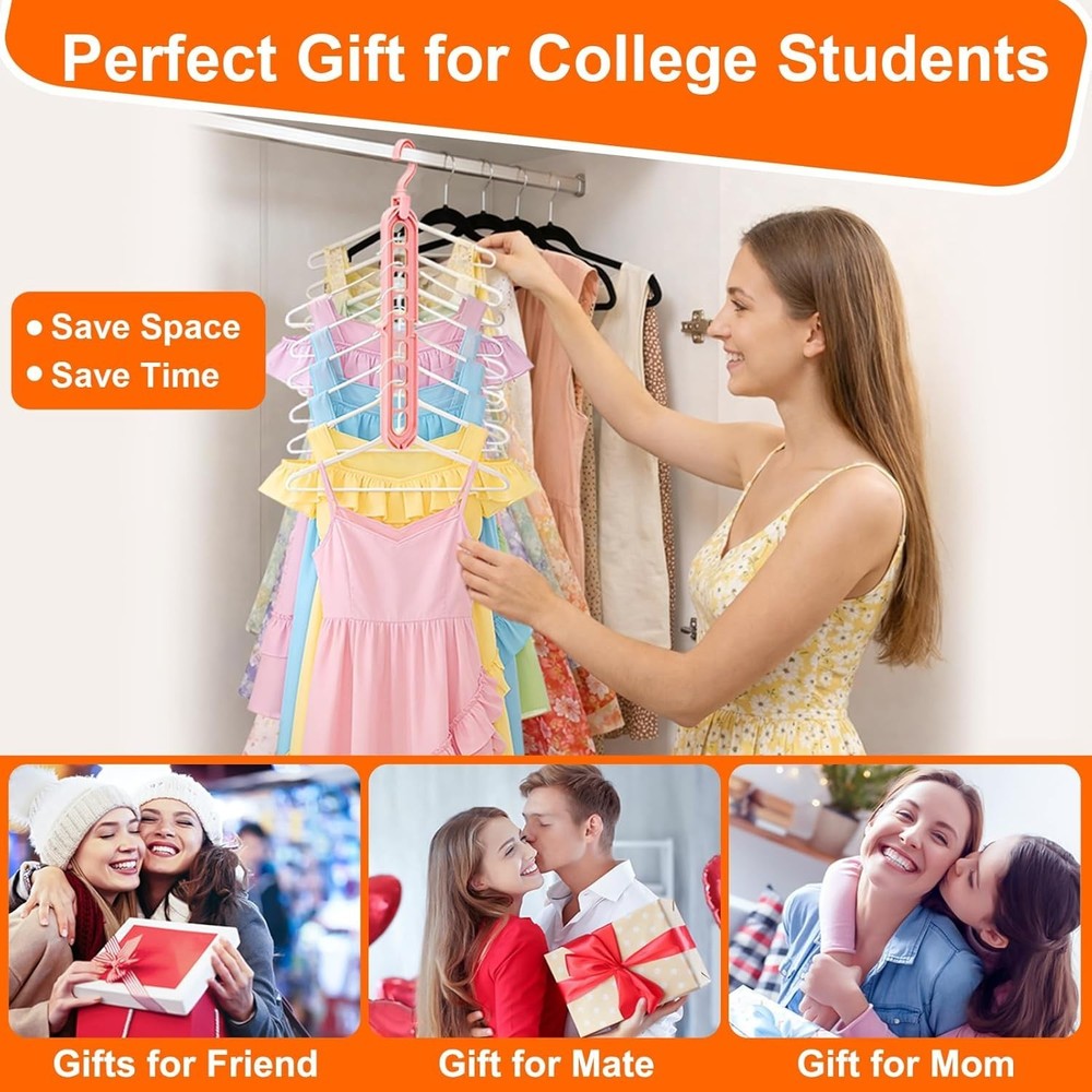 Multifunctional Closet Hangers - Durable Space Savers for Clothes Organization