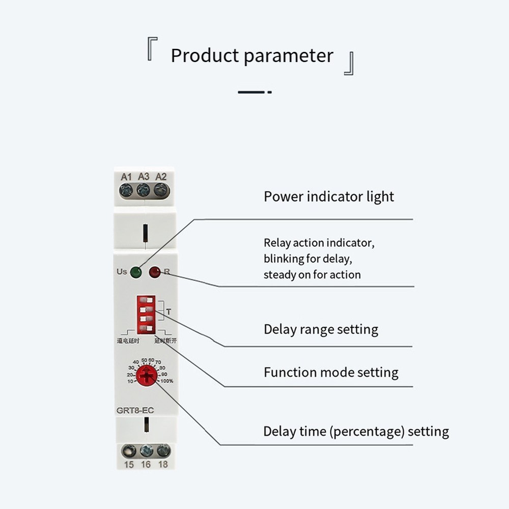 Time Relay GRT8EC Suitable for Diverse Electrical Applications and Uses
