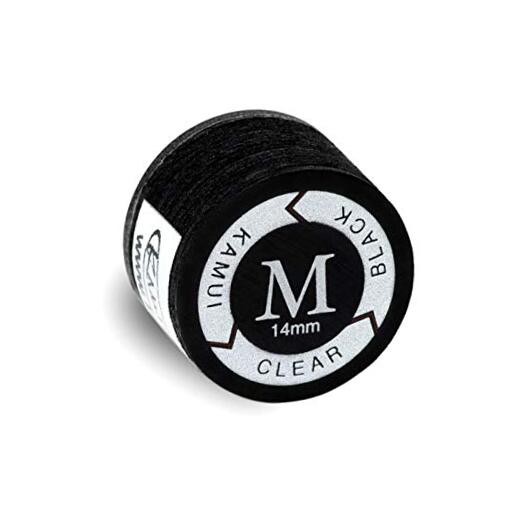 Clear Black Cue Tip - Medium - Single Tip