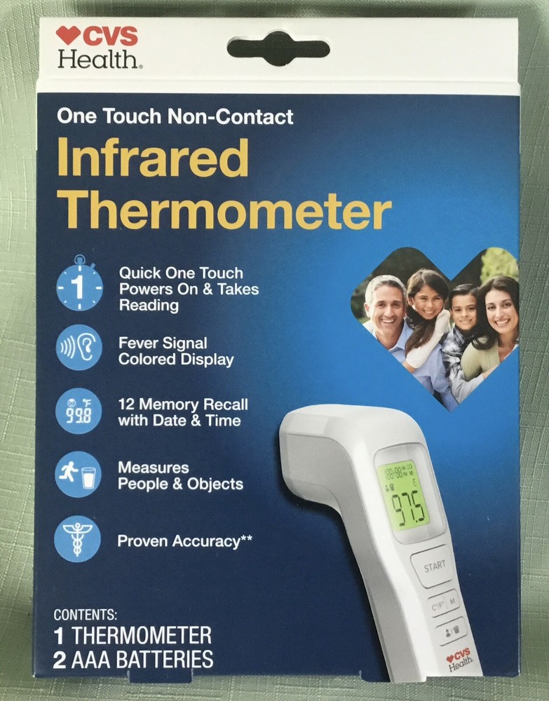 C.V.S. NON TOUCH INFLARED THERMOMETER